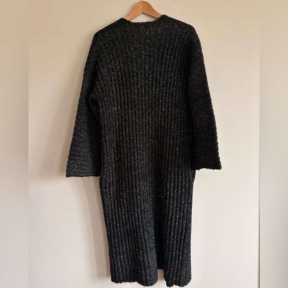 Oak & Fort Black knit cardigan - Picture 3 of 4